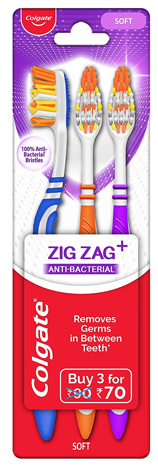 Colgate Zig Zag Anti Bacterial Soft